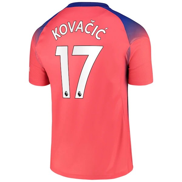 Camiseta Chelsea NO.17 Kovacic 3ª 2020-2021 Naranja